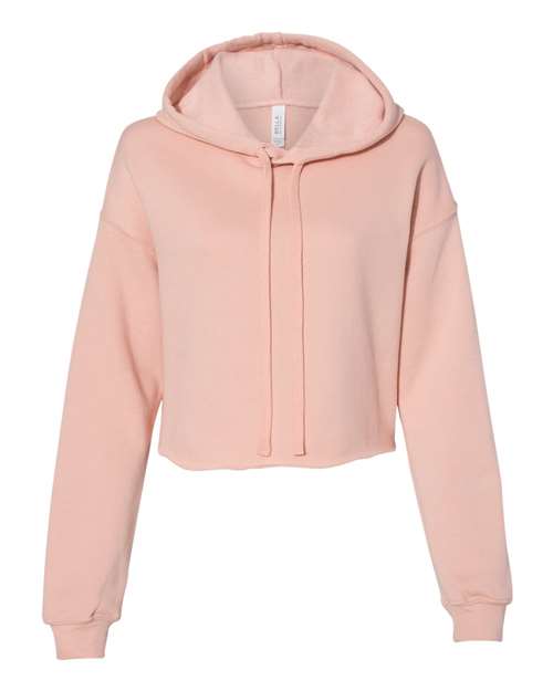 Women's Crop Fleece Hoodie | USA Decoration