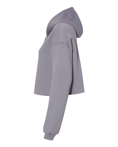 Women's Crop Fleece Hoodie | USA Decoration
