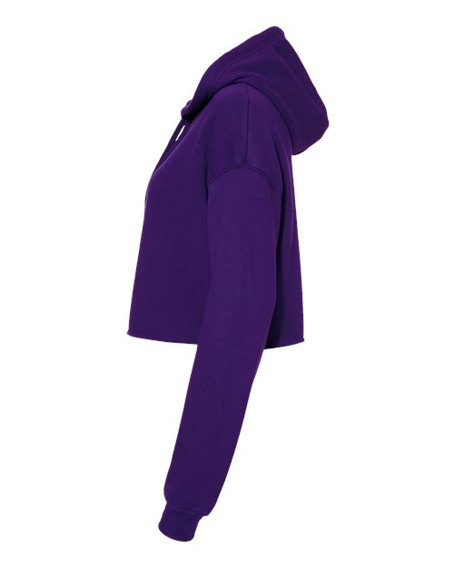 Women's Crop Fleece Hoodie | USA Decoration