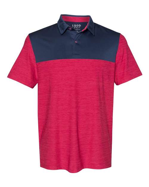 Colorblocked Space-Dyed Polo | USA Decoration
