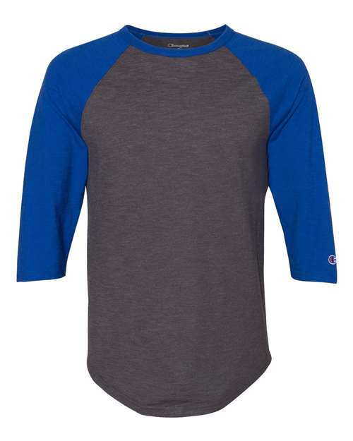 Premium Fashion Raglan Three-Quarter Sleeve Baseball T-Shirt | USA Decoration