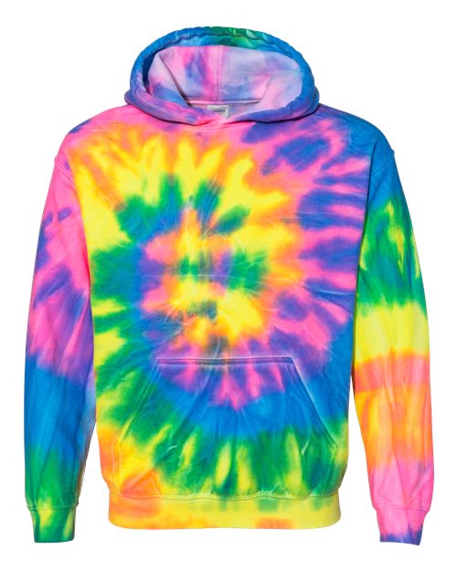 Youth Blended Tie-Dyed Hooded Sweatshirt | USA Decoration