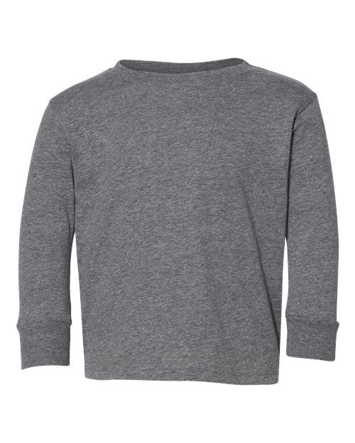 Toddler Fine Jersey Long Sleeve Tee | USA Decoration