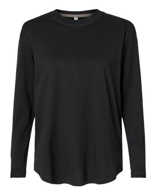 Women's Fine Jersey Long Sleeve Tee | USA Decoration