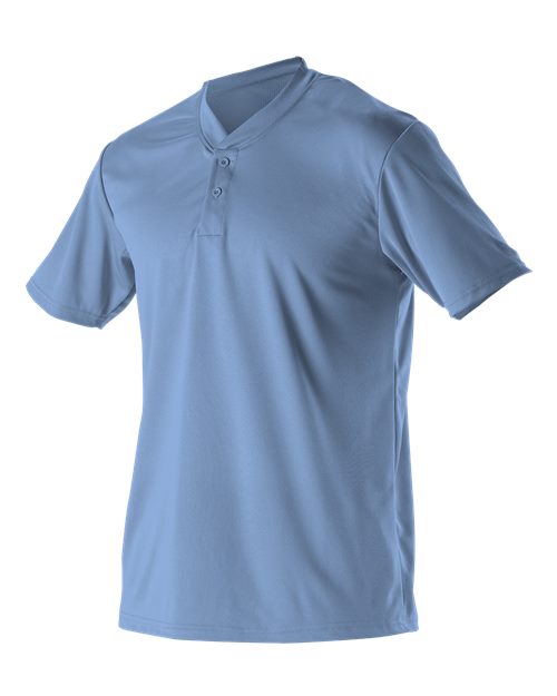 Baseball Two Button Henley Jersey | USA Decoration