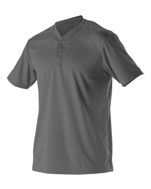 Baseball Two Button Henley Jersey | USA Decoration