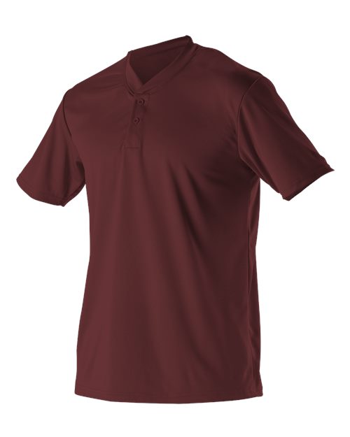 Baseball Two Button Henley Jersey | USA Decoration