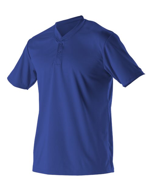 Baseball Two Button Henley Jersey | USA Decoration
