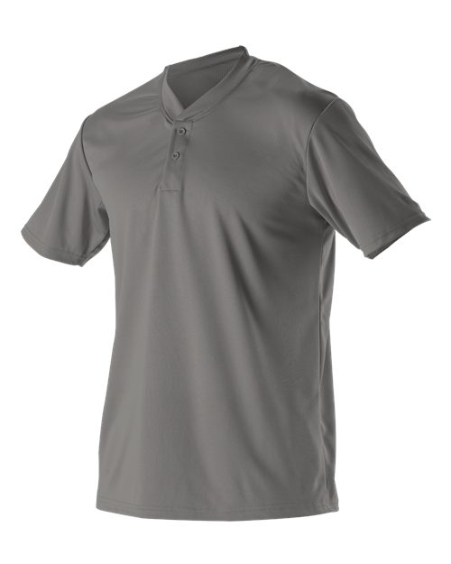 Baseball Two Button Henley Jersey | USA Decoration