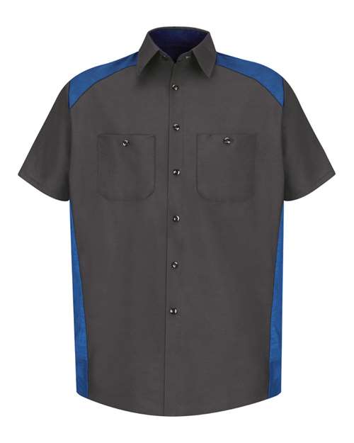 Short Sleeve Motorsports Shirt - Tall Sizes | USA Decoration