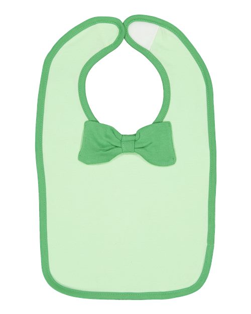 Infant Baby Rib Bow Tie Bib | USA Decoration