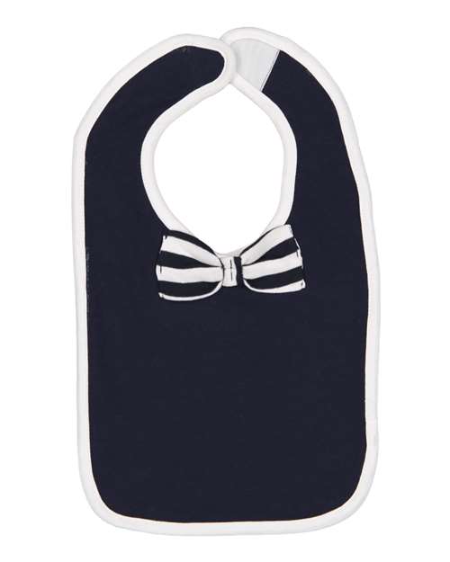 Infant Baby Rib Bow Tie Bib | USA Decoration