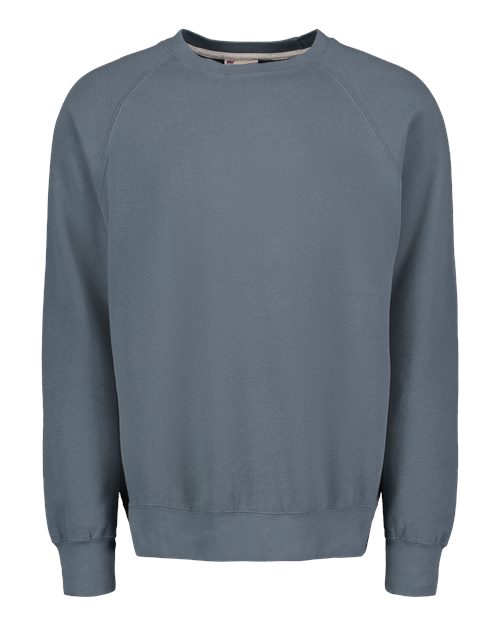 Vintage Fleece Raglan Crewneck Sweatshirt | USA Decoration