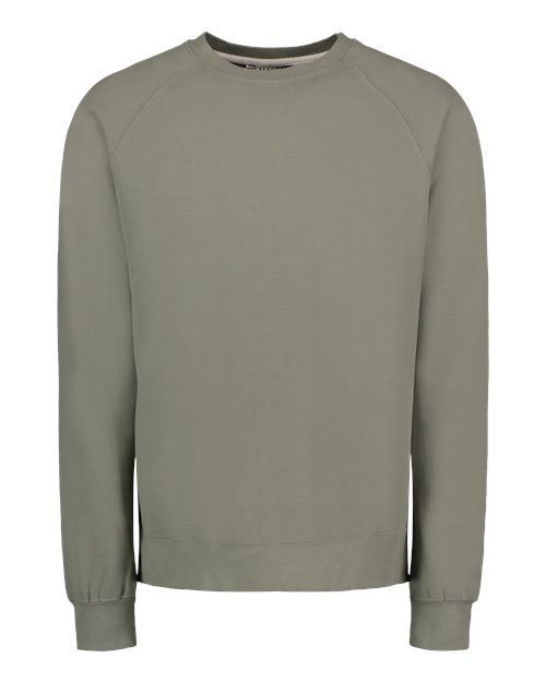 Vintage Fleece Raglan Crewneck Sweatshirt | USA Decoration