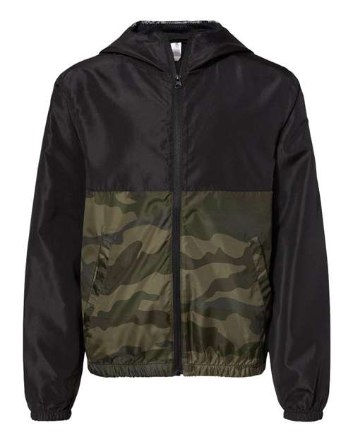 Youth Lightweight Windbreaker Full-Zip Jacket | USA Decoration