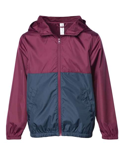Youth Lightweight Windbreaker Full-Zip Jacket | USA Decoration