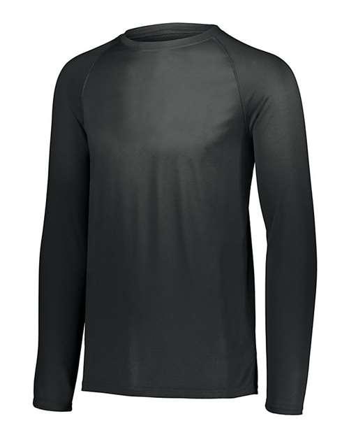 Youth Attain Wicking Long Sleeve Shirt | USA Decoration