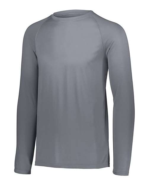 Youth Attain Wicking Long Sleeve Shirt | USA Decoration
