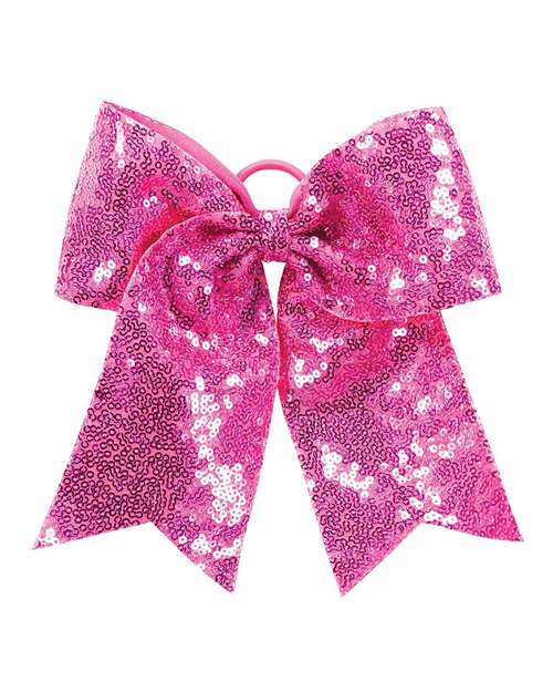 Sequin Cheer Hair Bow | USA Decoration