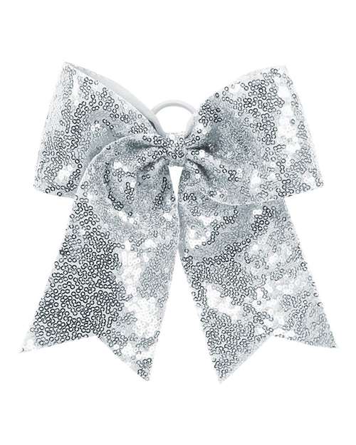 Sequin Cheer Hair Bow | USA Decoration