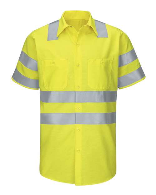 Enhanced & Hi-Visibility Work Shirt - Tall Sizes | USA Decoration