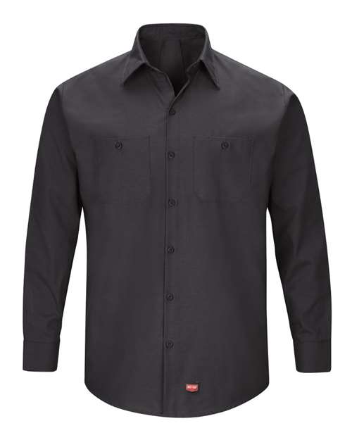 Mimix™ Long Sleeve Work Shirt - Tall Sizes | USA Decoration