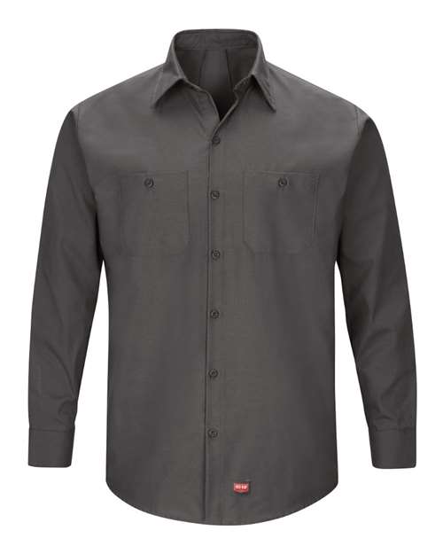 Mimix™ Long Sleeve Work Shirt - Tall Sizes | USA Decoration