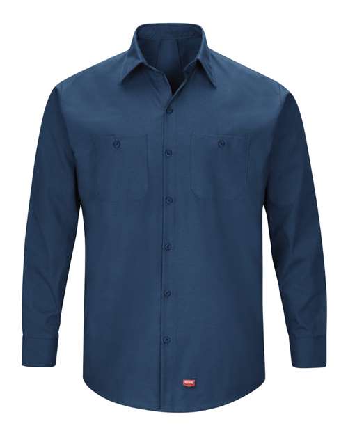 Mimix™ Long Sleeve Work Shirt - Tall Sizes | USA Decoration