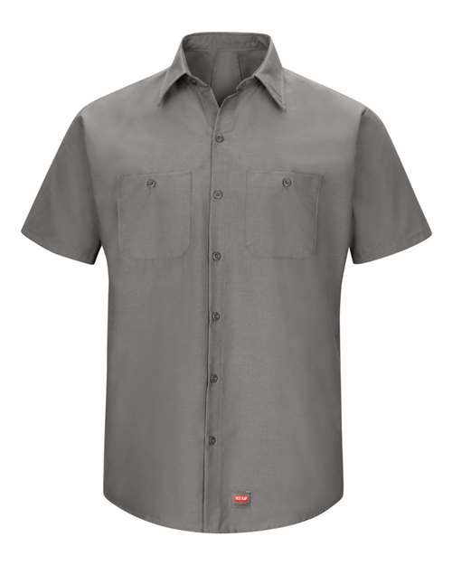 Mimix™ Short Sleeve Work Shirt - Tall Sizes | USA Decoration