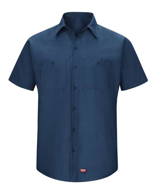 Mimix™ Short Sleeve Work Shirt - Tall Sizes | USA Decoration