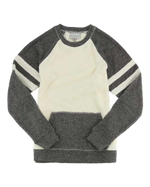 Women's Cozy Contrast Fleece Pullover | USA Decoration