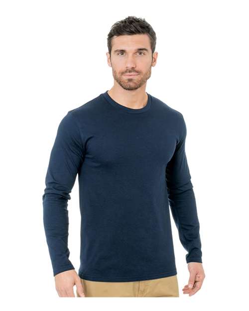Fine Jersey Long Sleeve T-Shirt | USA Decoration