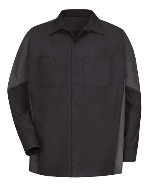 Long Sleeve Automotive Crew Shirt - Tall Sizes | USA Decoration