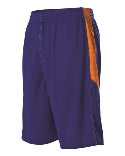 Single Ply Reversible Basketball Shorts | USA Decoration