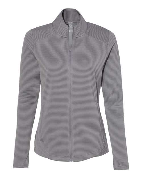 Women's Textured Full-Zip Jacket | USA Decoration