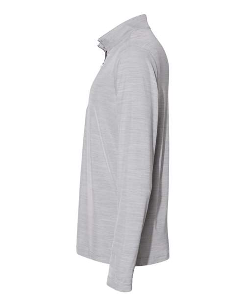 Lightweight Mélange Quarter-Zip Pullover | USA Decoration