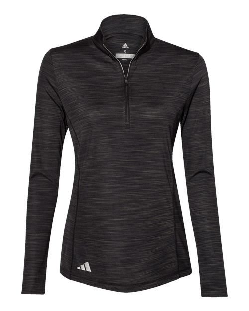 Women's Lightweight Mélange Quarter-Zip Pullover | USA Decoration