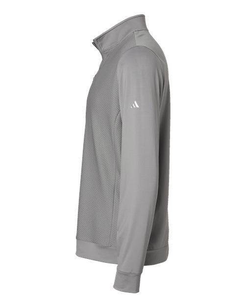Performance Textured Quarter-Zip Pullover | USA Decoration