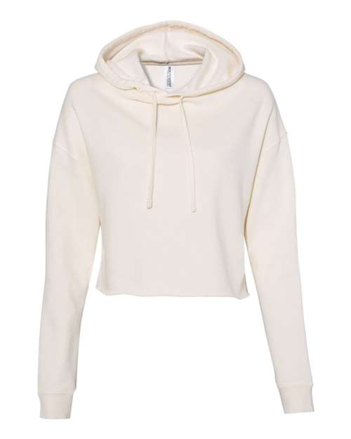 Women’s Lightweight Crop Hooded Sweatshirt | USA Decoration