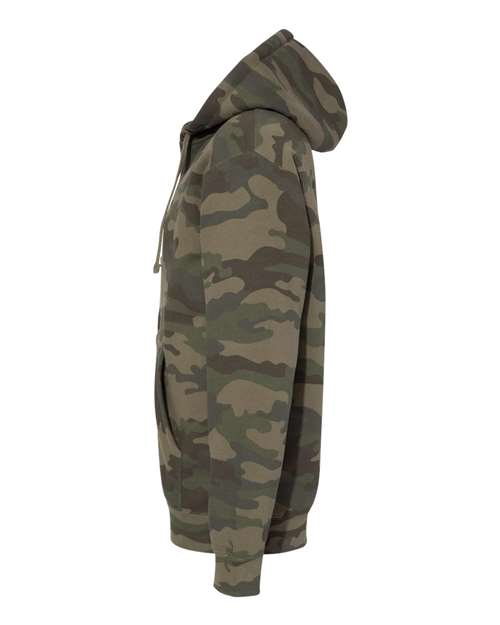 Heavyweight Full-Zip Hooded Sweatshirt | USA Decoration