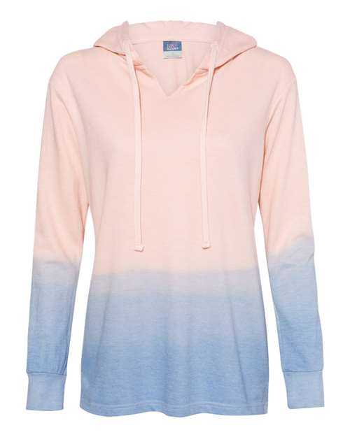 Women's French Terry Ombré Hooded Sweatshirt | USA Decoration