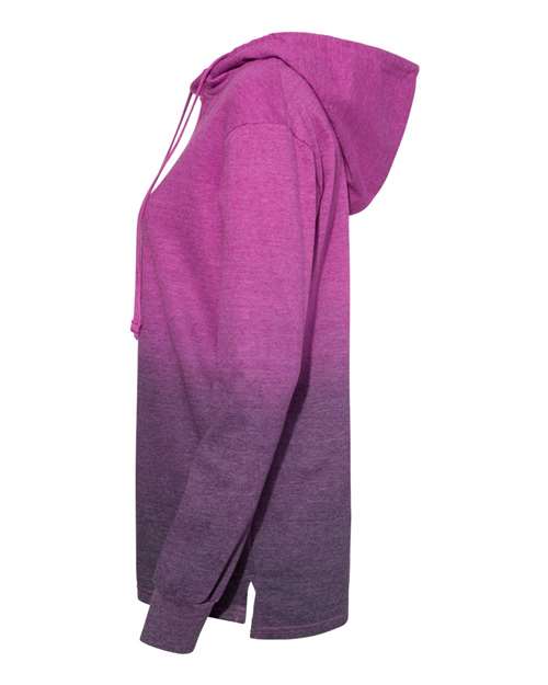 Women's French Terry Ombré Hooded Sweatshirt | USA Decoration