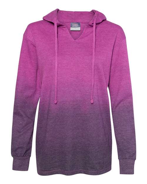 Women's French Terry Ombré Hooded Sweatshirt | USA Decoration