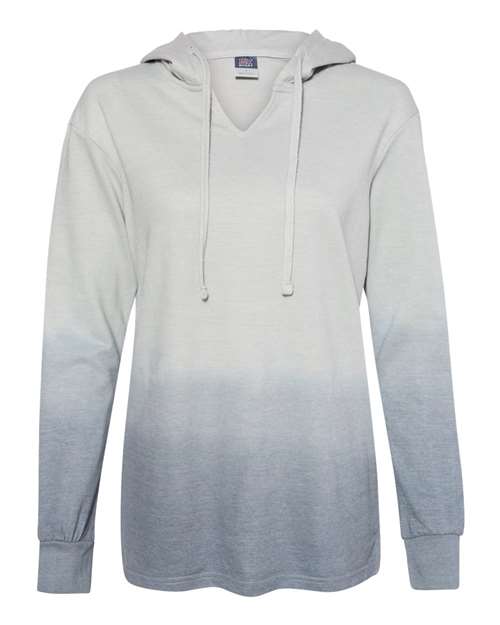 Women's French Terry Ombré Hooded Sweatshirt | USA Decoration