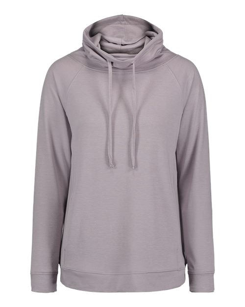 Women’s HeatLast™ Fleece Faux Cashmere Funnel Neck Sweatshirt | USA Decoration
