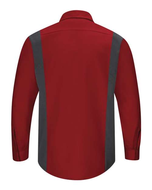 Performance Plus Long Sleeve Shirt with OilBlok Technology | USA Decoration