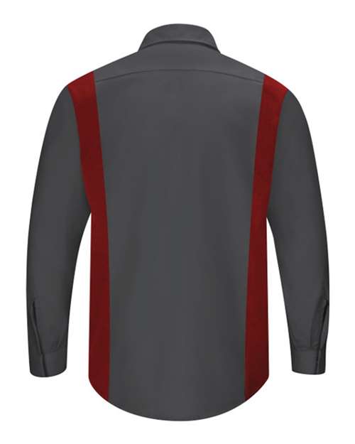 Performance Plus Long Sleeve Shirt with OilBlok Technology | USA Decoration