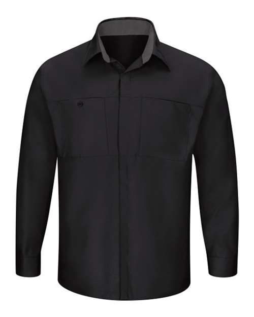 Performance Plus Long Sleeve Shirt with OilBlok Technology | Tall Sizes | USA Decoration