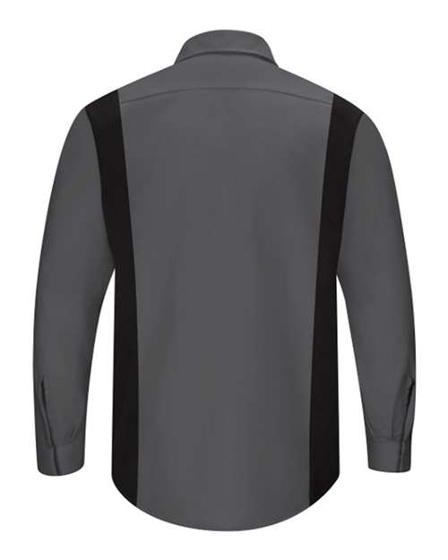 Performance Plus Long Sleeve Shirt with OilBlok Technology - Tall Sizes | USA Decoration