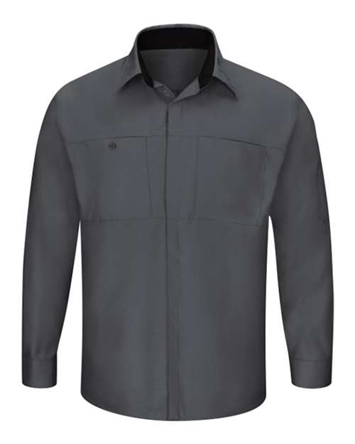 Performance Plus Long Sleeve Shirt with OilBlok Technology - Tall Sizes | USA Decoration